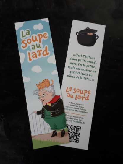 Pack cadeau - La soupe au lard + marque-page – Image 2