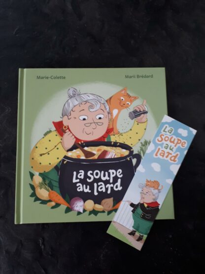 Pack cadeau - La soupe au lard + marque-page